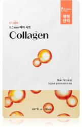  ETUDE 0.2 Therapy Air Mask Collagen szövet arcmaszk a ráncok ellen a bőr hidratálásáért és feszességéért 20 ml