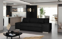 Eltap Porto 3 kanapé, fekete, Mat Velvet 99 - mindigbutor