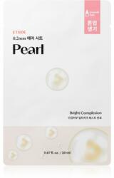 ETUDE 0.2 Therapy Air Mask Pearl fehérítő gézmaszk revitalizáló hatású 20 ml