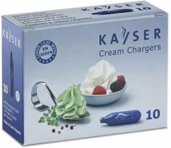 KAYSER tejszínhabos patronok egyszerhasználatosak 7, 5 g 10 db (K2222CZE)