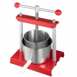 VivaTechnix Presa manuala pentru struguri, citrice, vinete Vivatechnix Inox, capacitate 2 l, diametru cos 14 cm