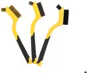  Réz, acél, műanyag kefe szett 3db/csomag (W16371) (W16371)