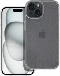 Clear 2mm Apple iPhone 15 Tok - Átlátszó/Csillámos