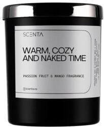Scenta Home&Lifestyle Warm, Cozy And Naked Time Lumanari 160 ml