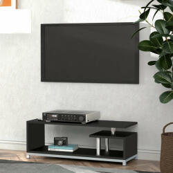 Homcom tv szekrény, 114 x 40 x 40, 5 cm, fekete (833-188BK)