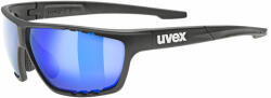uvex Szemüveg Sportstyle 706, Black Matt/blue Napszemüveg