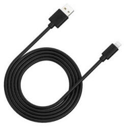 CANYON MFI-12 Charge&Sync Lightning -> USB 2.0 A M/M adatkábel 2m fekete