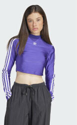 Adidas Bluză 3-Stripes IR8133 Violet Slim Fit