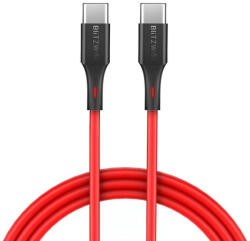 BlitzWolf Cablu USB-C PD BlitzWolf cable BW-TC17 PD3.0 QC4.0 0.9m (red)