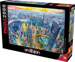 Anatolian 2000 db-os puzzle - View of Shanghai (3962) (3962)