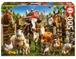 Educa 500 db-os puzzle - Haverok a farmon (19905)