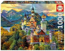 Educa 1000 db-os puzzle - Neuschwanstein kastély (19933) (19933)