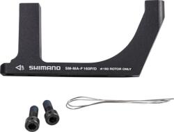 Shimano flat mount tárcsafék adapter, első, FM140-PM160, alumínium, fekete