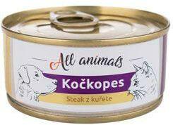 All Animals catkopes csirke steak 100g