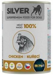 IRONpet Silver kutya csirke 400g