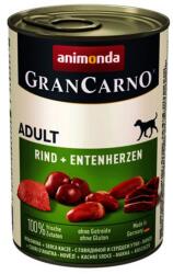Animonda ® kutya felnőtt marhahús és kacsa szívek bal. 6 x 400g-os konzervdoboz