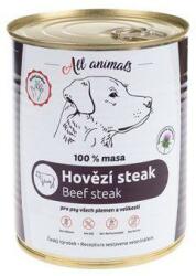 All Animals DOG marhahús steak 800g