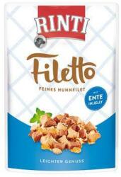 RINTI Dog Filetto zsebcsirke+café zselében 100g