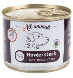 All Animals DOG marhahús steak 200g - alfadog24