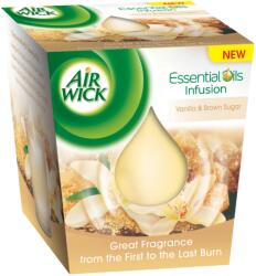 Air Wick illatgyertya 105g Vanília és barnacukor