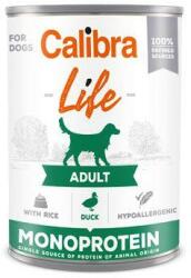 Calibra Dog Life Cons. Felnőtt kacsa rizzsel 400g