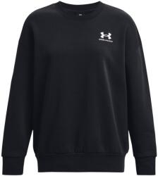 Under Armour Női funkcionális cipzár nélküli pulcsi Under Armour ESSENTIAL FLEECE OS CREW W fekete 1379475-001 - M