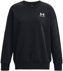 Under Armour Női funkcionális cipzár nélküli pulcsi Under Armour ESSENTIAL FLEECE OS CREW W fekete 1379475-001 - XS