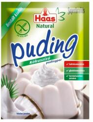 Haas Natural kókusz ízű puding 40g
