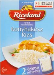 Riceland "A" minőségű hántolt, hosszú szemű, konyhakész rizs 2x125 g