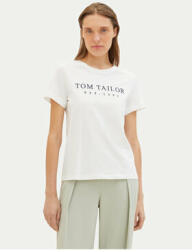 Tom Tailor Tricou 1041288 Alb Regular Fit