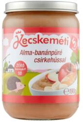 Kecskeméti Bébiétel alma-banánpüré csirkehússal 5 hónapos kortól 190 g