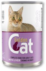 Golden Cat májas macskakonzerv 415g