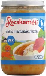 Kecskeméti vadas marhahús rizzsel bébiétel 8 hónapos kortól 220 g - innotechshop
