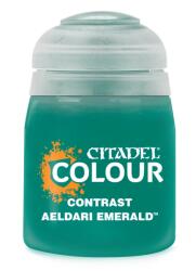  Citadel Contrast Paint (Aeldari Emerald) -kontrasztos szín - zöld