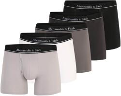 Abercrombie & Fitch Boxeri gri, negru, alb, Mărimea XXL