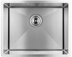 Laveo SAM_010P - LAVEO MARMARA egymedencés rozsdamentes mosogató bűzelzáróval 540X440 inox (SAM_010P)