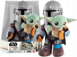 Mattel Star Wars Mandalóri Funkciós Figura 25 cm, Baby Yodával (HNT52) - liliputjatek