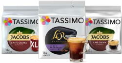 TASSIMO Tassimo PACK MALL kapszula 1x Café Crema XL, 1x Café Crema, 1x L'OR Lungo Profondo