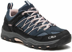 CMP Bakancs CMP Rigel low Trekking Shoe kids Wp 3Q54554J Asphalt/Rose 54UG 41