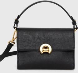 Coccinelle bőr táska fekete - fekete Univerzális méret - answear - 113 990 Ft