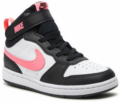 Nike Pantofi Nike Court Borough Mid 2 (Psv) CD7783 005 Black/Sunset Pulse/White