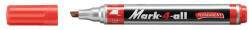 STABILO Marker permanent Stabilo 653, vágott hegyű, piros (653/40)