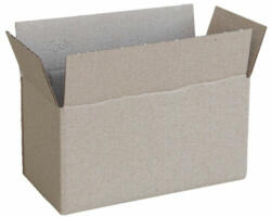  Csomagküldő doboz, hullámkarton, kartondoboz 200x100x100mm (KRT-201010)