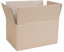  Csomagküldő doboz, hullámkarton, kartondoboz 240x160x130mm (KRT-241613)