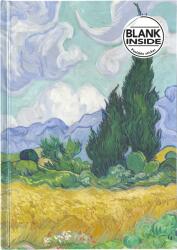 BSB notesz (A5, sima) V. Gogh: White Field (4) (FTNBB07)