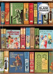  BSB notesz (A5, sima) Bod. Libraries: Girls adventure, könyvespolc (4) (FTNBB019)