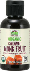 NOW Organic Liquid Monk Fruit (53 ml, Caramelă)