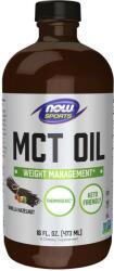 NOW MCT Oil (473 ml, Alune cu Vanilie)