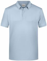 Daiber Tricou polo pentru bărbați din bumbac organic 8010 - Deschisă albastră | M (8010-1782964309)