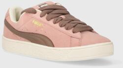PUMA bőr sportcipő Suede XL rózsaszín, 395205, 396402 - rózsaszín Női 40.5